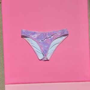 Victoria's Secret Shimmering Purple Bikini Bottom
